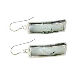 kathleenplate logo earrings